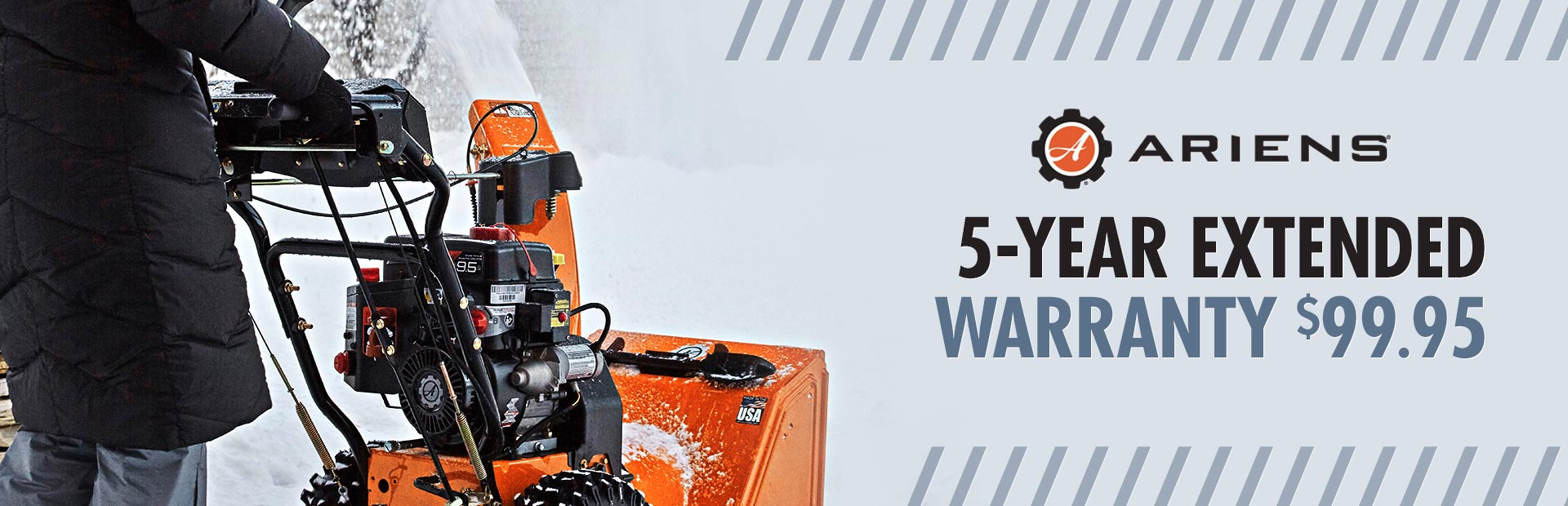 Ariens: 5-Year Extended Warranty $99.95